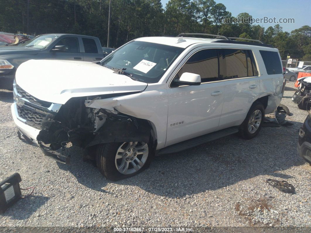 2015 Chevrolet Tahoe Lt Белый vin: 1GNSCBKCXFR606291