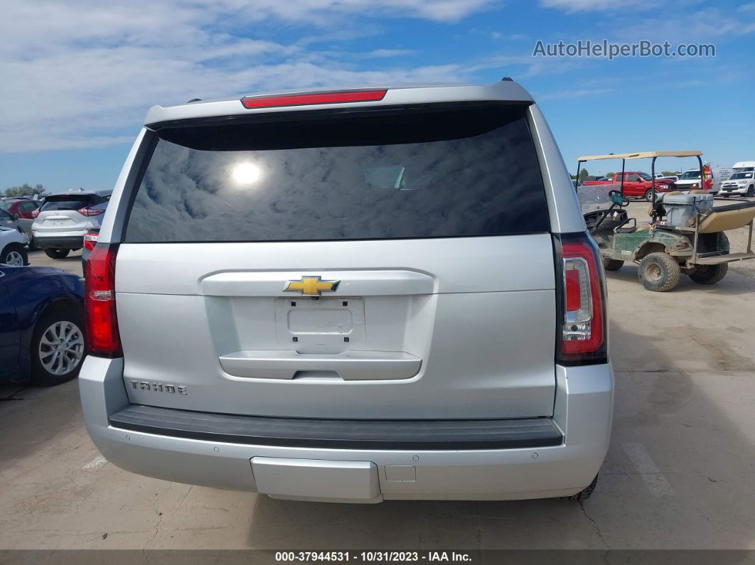 2016 Chevrolet Tahoe Lt Серебряный vin: 1GNSCBKCXGR107024