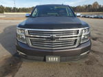 2015 Chevrolet Tahoe C1500 Ltz Gray vin: 1GNSCCKC0FR282208