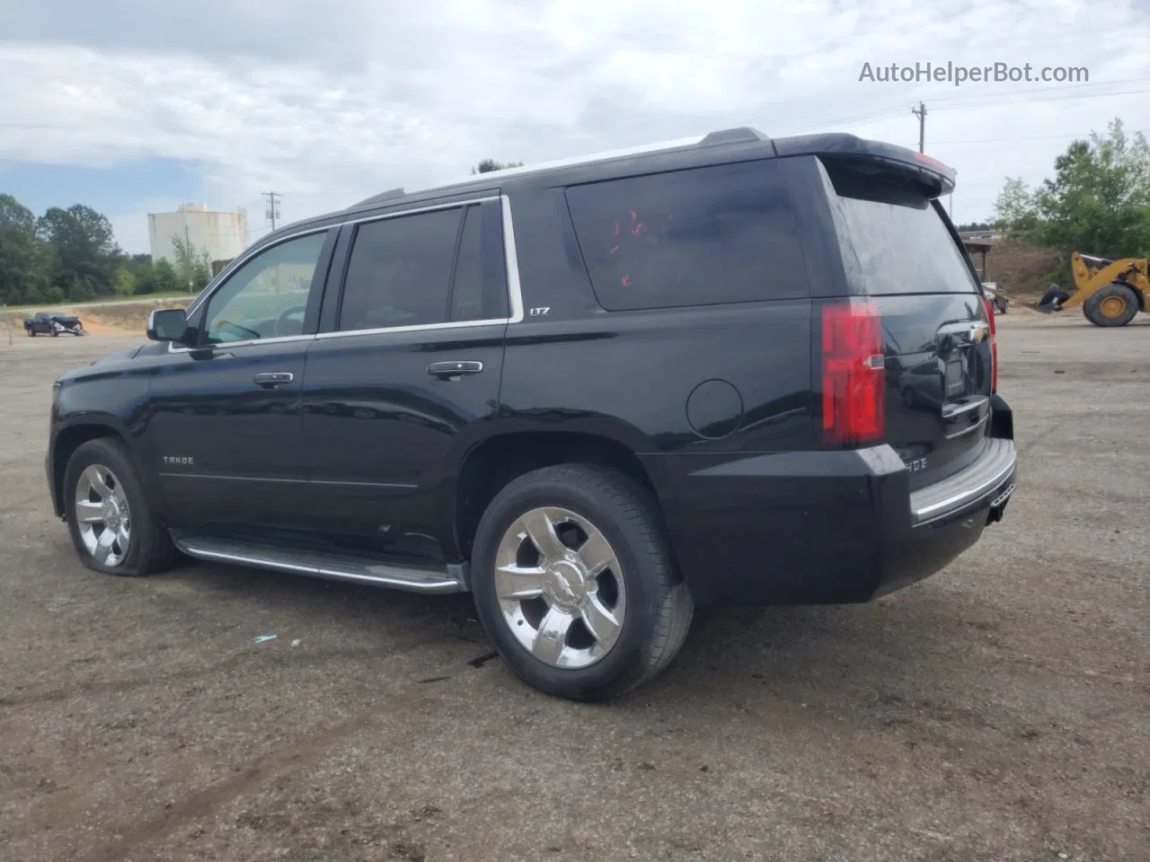 2015 Chevrolet Tahoe C1500 Ltz Black vin: 1GNSCCKC1FR213088