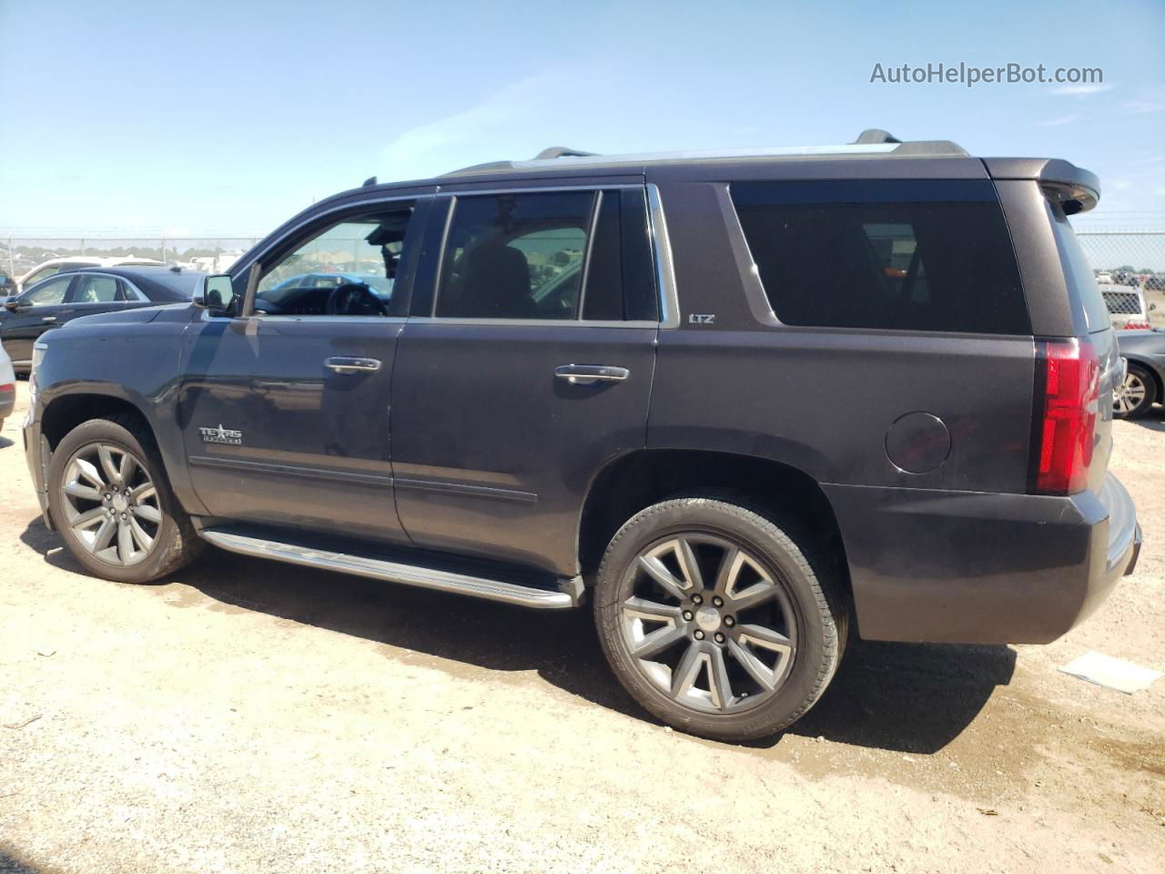 2015 Chevrolet Tahoe C1500 Ltz Charcoal vin: 1GNSCCKC1FR688109