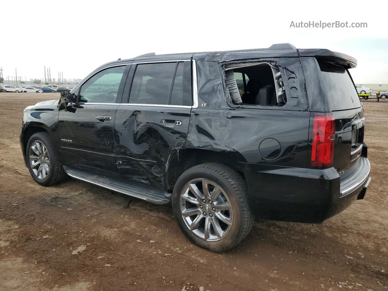 2016 Chevrolet Tahoe C1500 Ltz Black vin: 1GNSCCKC1GR315816