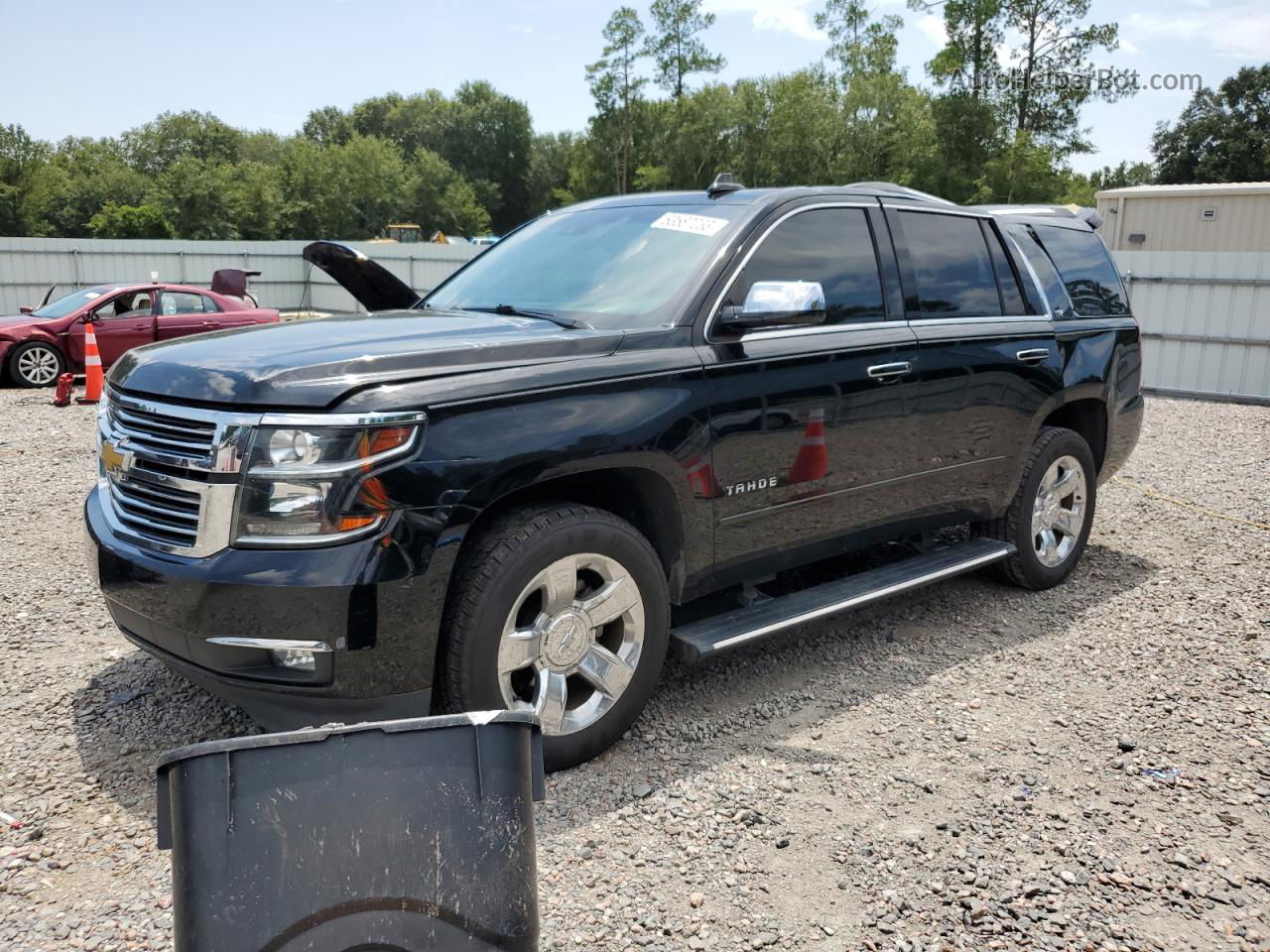 2016 Chevrolet Tahoe C1500 Ltz Black vin: 1GNSCCKC2GR368881