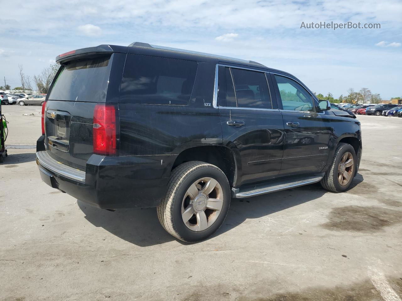 2016 Chevrolet Tahoe C1500 Ltz Black vin: 1GNSCCKC2GR456927