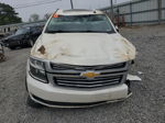 2015 Chevrolet Tahoe C1500 Ltz White vin: 1GNSCCKC3FR170583