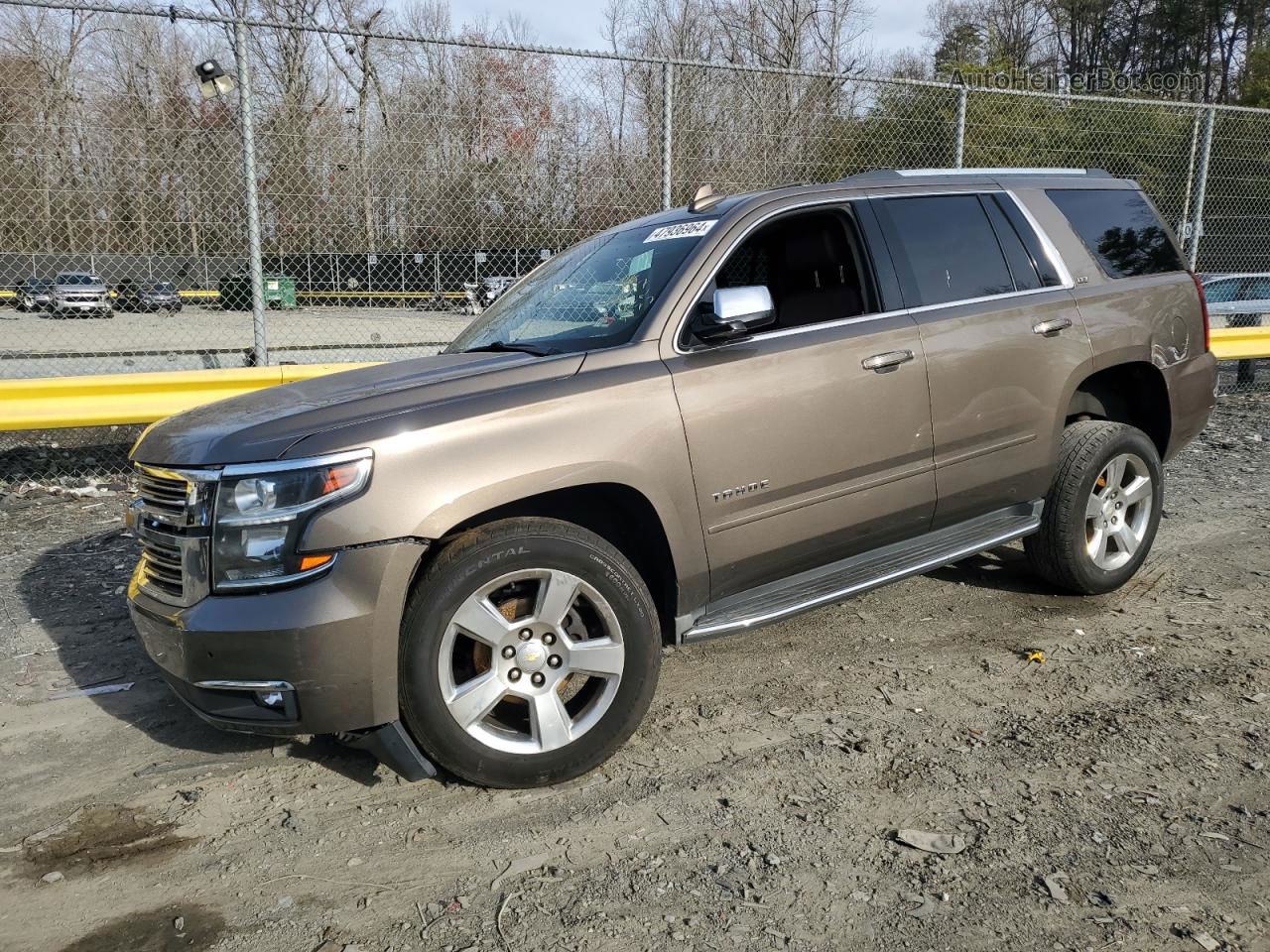 2016 Chevrolet Tahoe C1500 Ltz Коричневый vin: 1GNSCCKC3GR145877