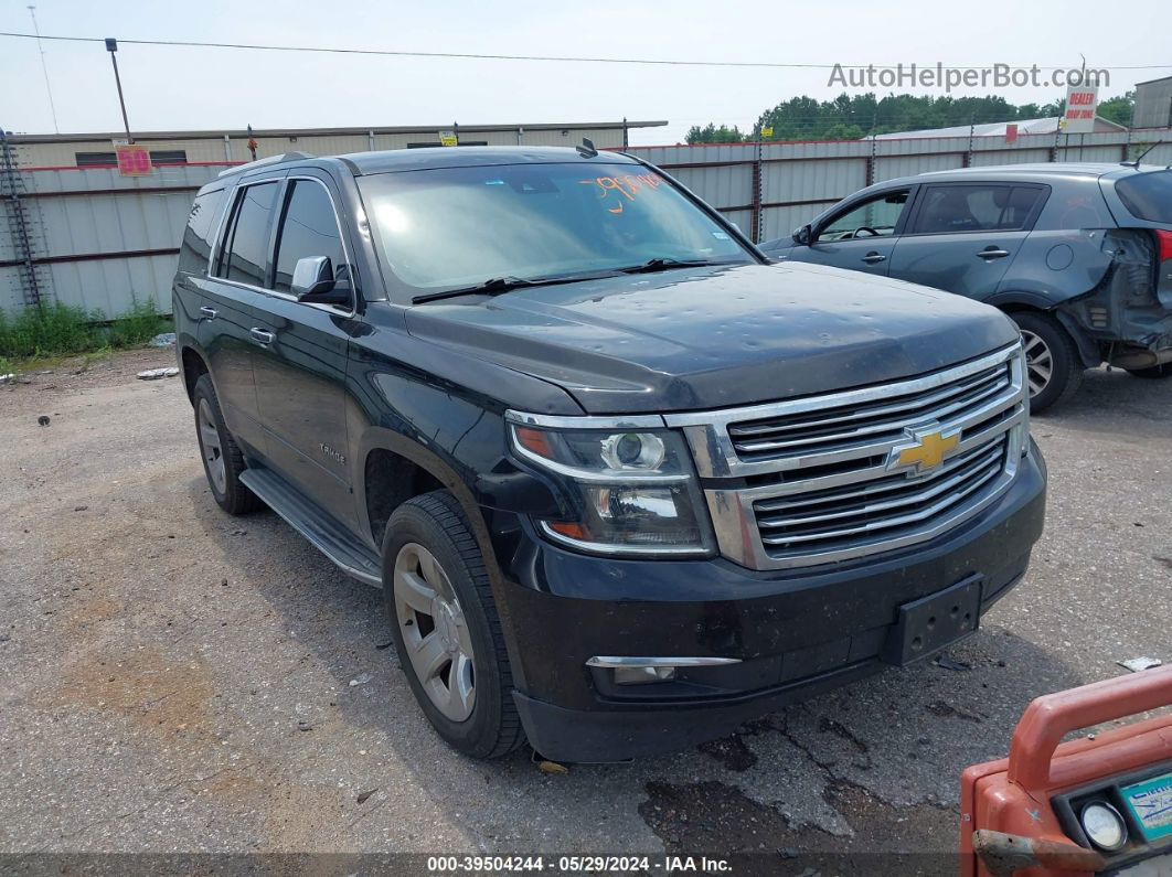 2015 Chevrolet Tahoe Ltz Black vin: 1GNSCCKC4FR234307