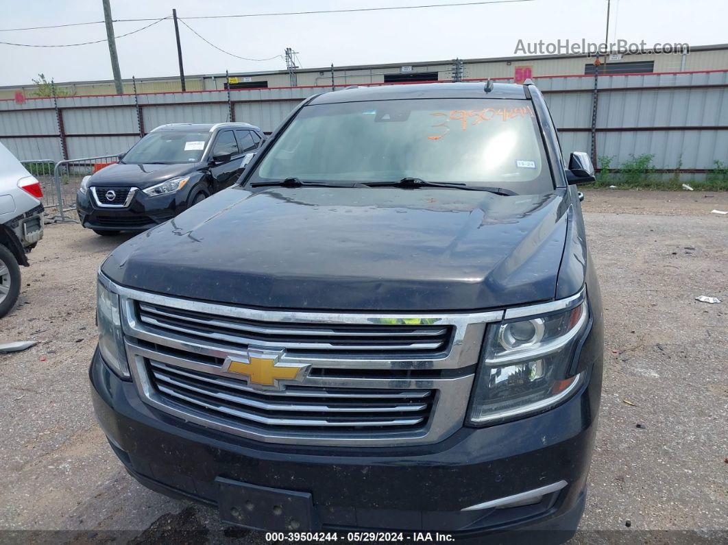 2015 Chevrolet Tahoe Ltz Black vin: 1GNSCCKC4FR234307