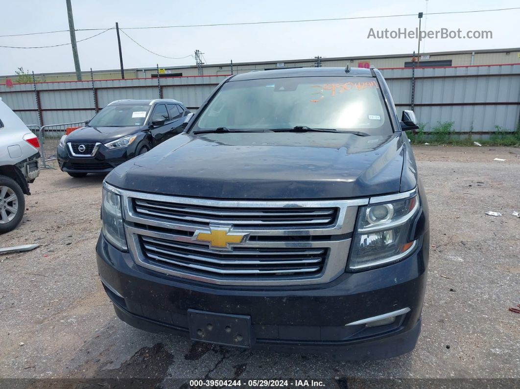 2015 Chevrolet Tahoe Ltz Black vin: 1GNSCCKC4FR234307