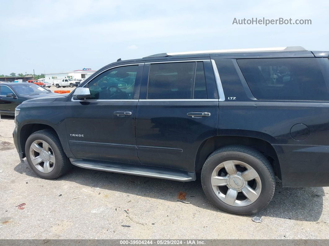 2015 Chevrolet Tahoe Ltz Black vin: 1GNSCCKC4FR234307