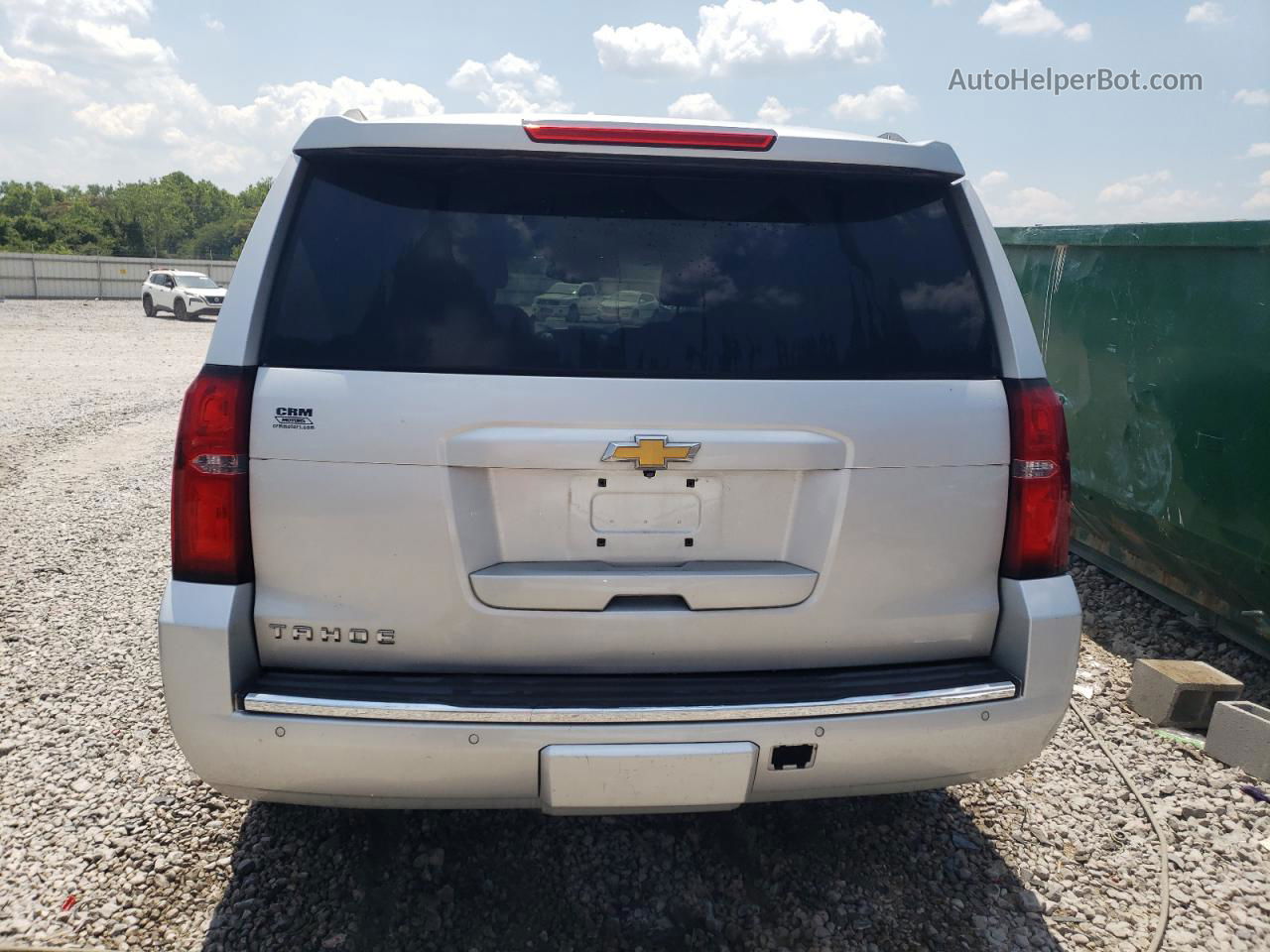 2015 Chevrolet Tahoe C1500 Ltz Silver vin: 1GNSCCKC5FR194335