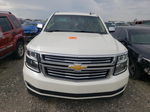 2015 Chevrolet Tahoe C1500 Ltz White vin: 1GNSCCKC5FR275691