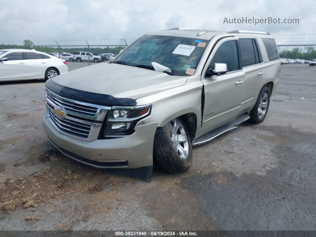 2015 Chevrolet Tahoe Ltz Gold vin: 1GNSCCKC5FR642623