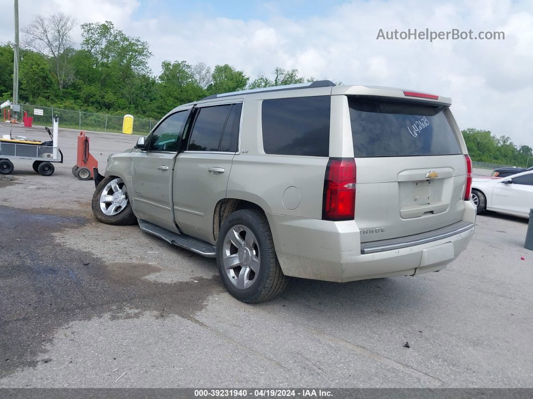 2015 Chevrolet Tahoe Ltz Gold vin: 1GNSCCKC5FR642623