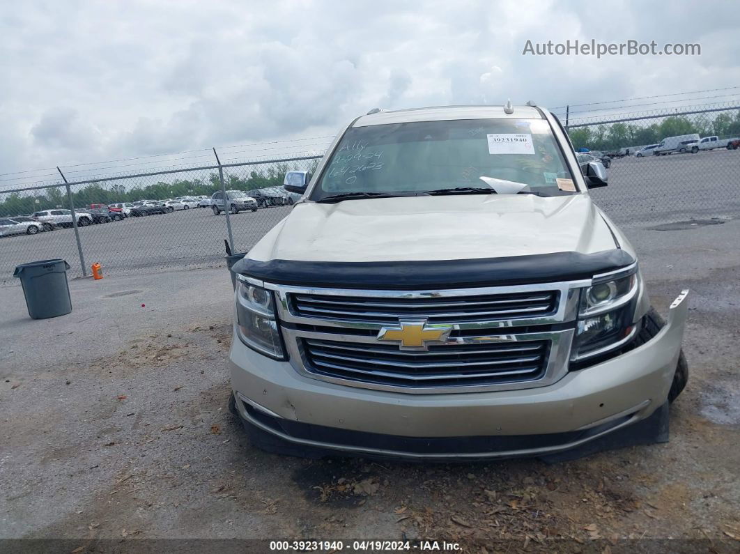 2015 Chevrolet Tahoe Ltz Gold vin: 1GNSCCKC5FR642623