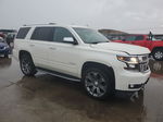 2015 Chevrolet Tahoe C1500 Ltz White vin: 1GNSCCKC6FR731620