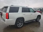 2015 Chevrolet Tahoe C1500 Ltz White vin: 1GNSCCKC6FR731620