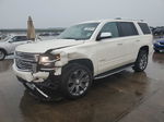 2015 Chevrolet Tahoe C1500 Ltz White vin: 1GNSCCKC6FR731620