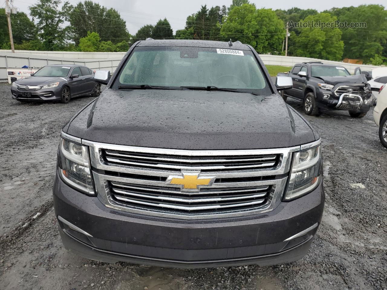 2015 Chevrolet Tahoe C1500 Ltz Charcoal vin: 1GNSCCKC7FR182249