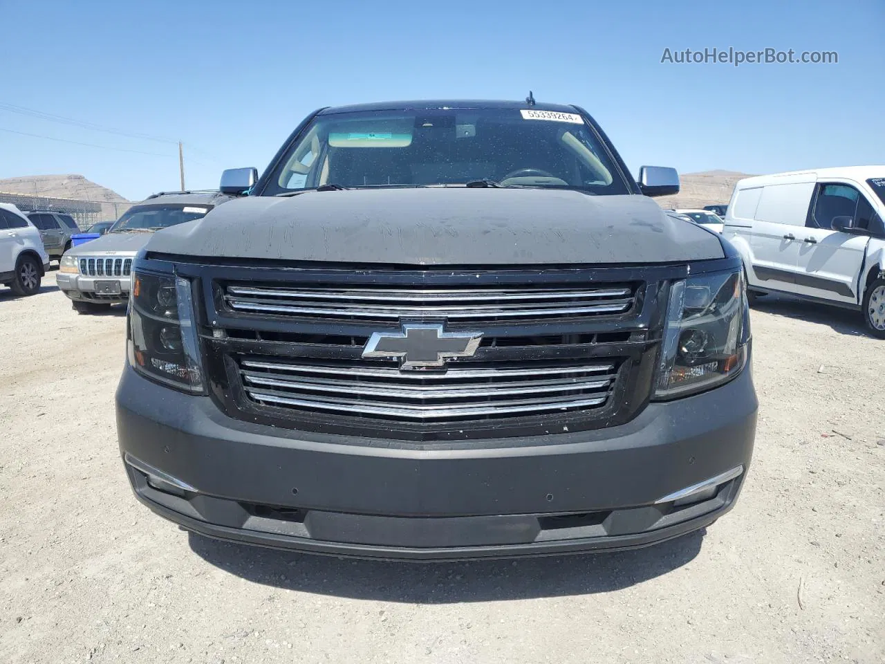 2015 Chevrolet Tahoe C1500 Ltz Black vin: 1GNSCCKC7FR274400