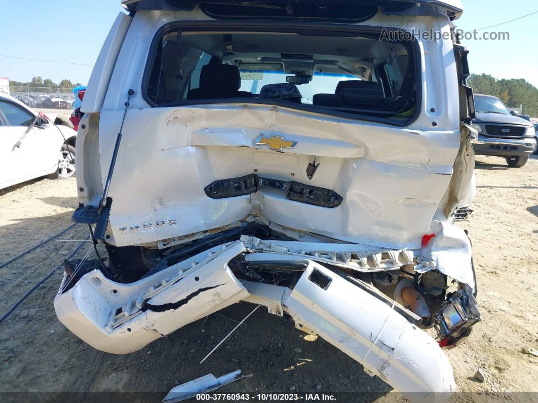 2016 Chevrolet Tahoe Ltz White vin: 1GNSCCKC7GR333205