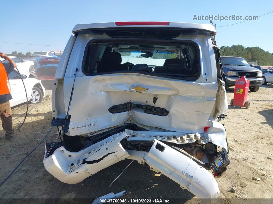 2016 Chevrolet Tahoe Ltz White vin: 1GNSCCKC7GR333205