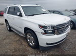 2015 Chevrolet Tahoe Ltz White vin: 1GNSCCKC8FR167811