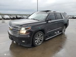 2015 Chevrolet Tahoe C1500 Ltz Black vin: 1GNSCCKC9FR142089