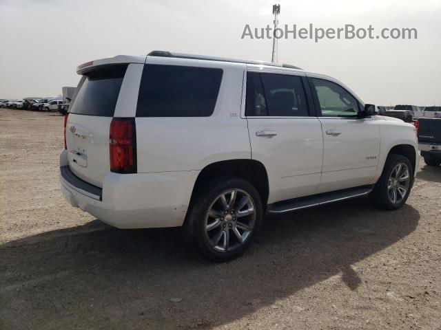 2016 Chevrolet Tahoe C1500 Ltz White vin: 1GNSCCKC9GR300240