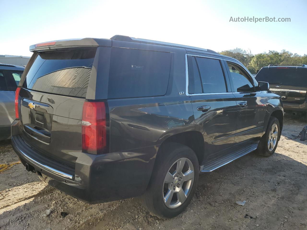 2015 Chevrolet Tahoe C1500 Ltz Charcoal vin: 1GNSCCKCXFR102605