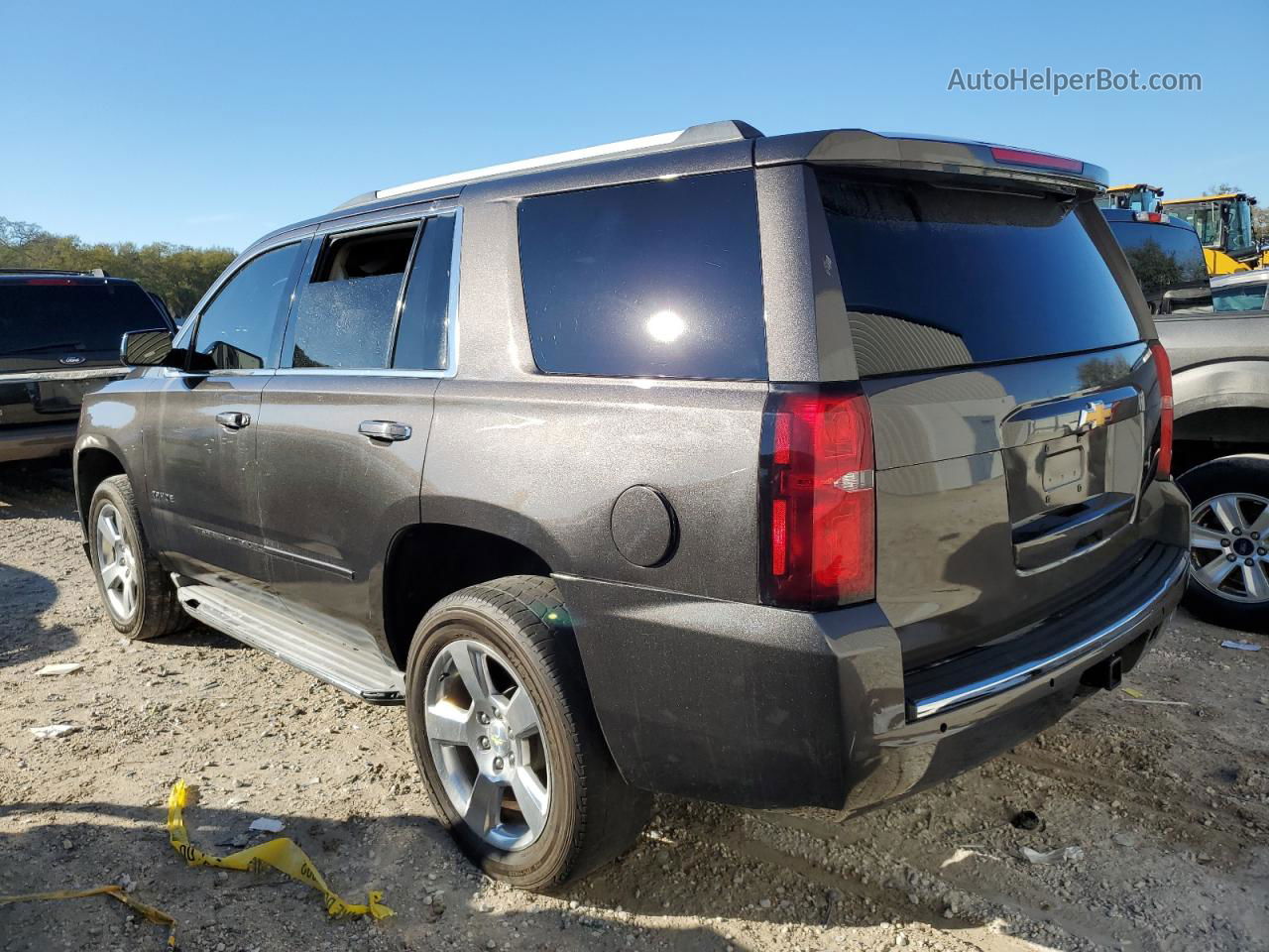 2015 Chevrolet Tahoe C1500 Ltz Charcoal vin: 1GNSCCKCXFR102605