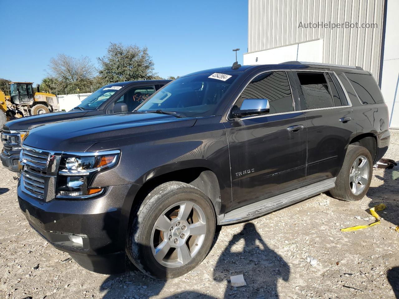 2015 Chevrolet Tahoe C1500 Ltz Угольный vin: 1GNSCCKCXFR102605