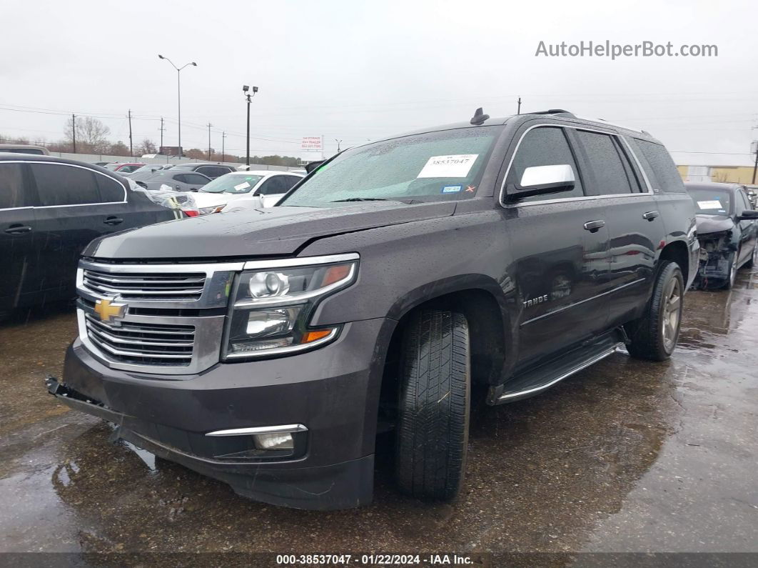 2016 Chevrolet Tahoe Ltz Серый vin: 1GNSCCKCXGR105232