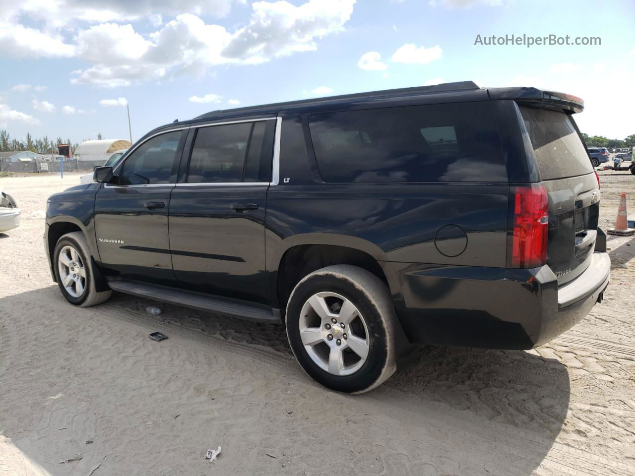 2015 Chevrolet Suburban C1500 Lt Black vin: 1GNSCJKC5FR729958