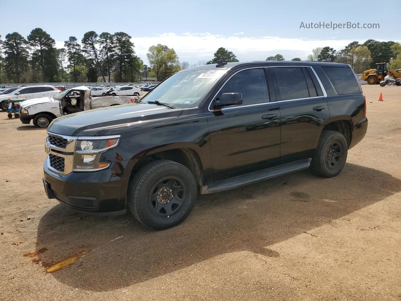 2015 Chevrolet Tahoe Police Черный vin: 1GNSK2EC0FR710125