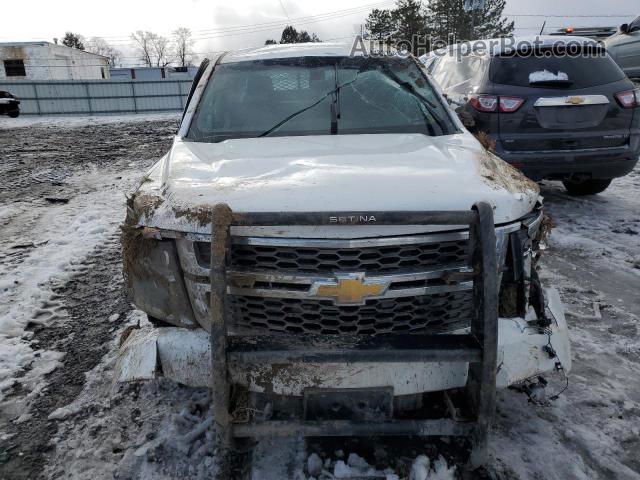 2015 Chevrolet Tahoe Police White vin: 1GNSK2EC5FR710444