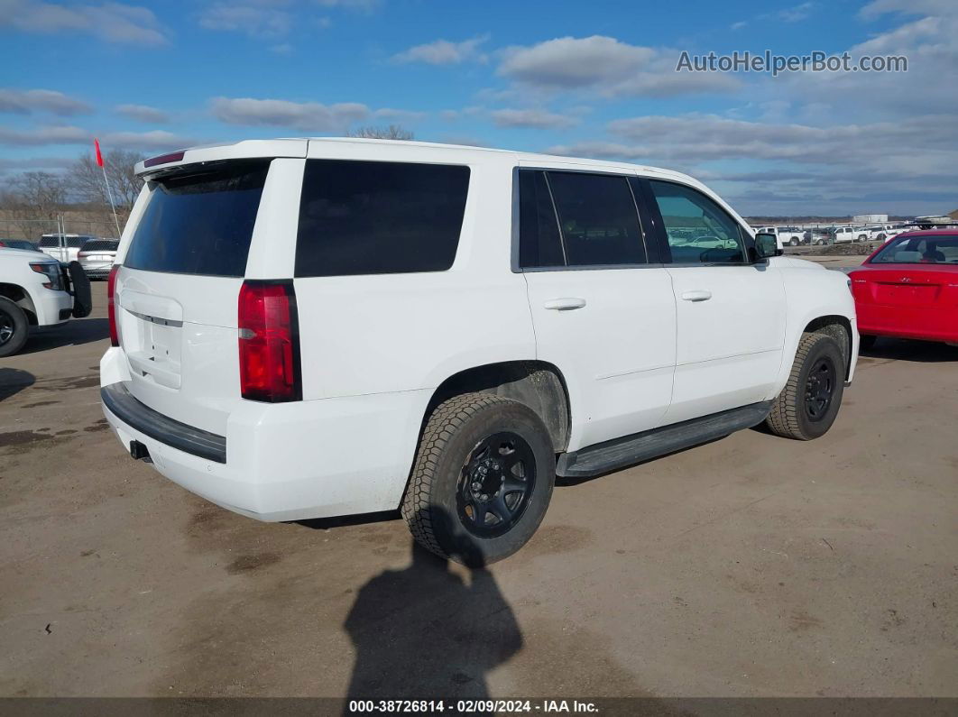 2015 Chevrolet Tahoe Commercial Fleet White vin: 1GNSK2KC1FR611009