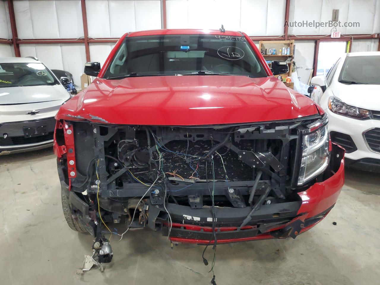 2015 Chevrolet Tahoe Special Red vin: 1GNSK3EC6FR576873