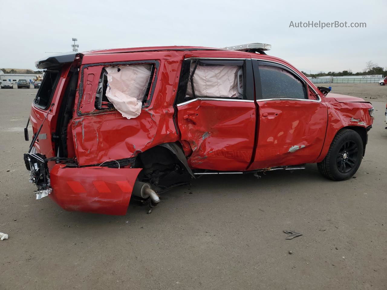 2015 Chevrolet Tahoe Special Red vin: 1GNSK3KC1FR692518