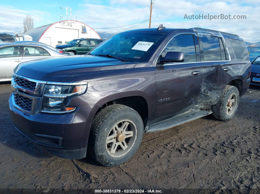 2015 Chevrolet Tahoe Ls Gray vin: 1GNSKAEC9FR536341