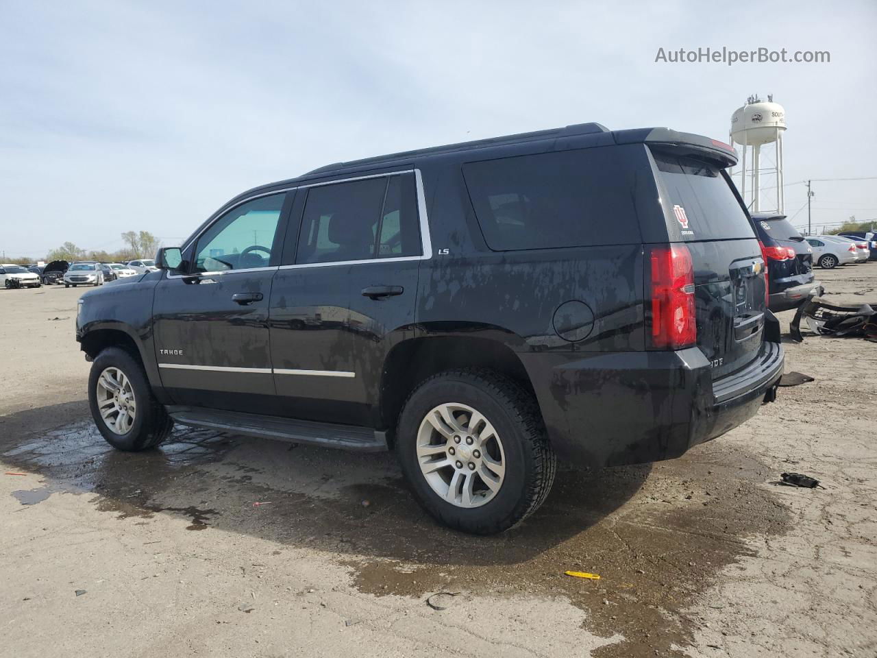 2015 Chevrolet Tahoe K1500 Ls Black vin: 1GNSKAKC0FR136558