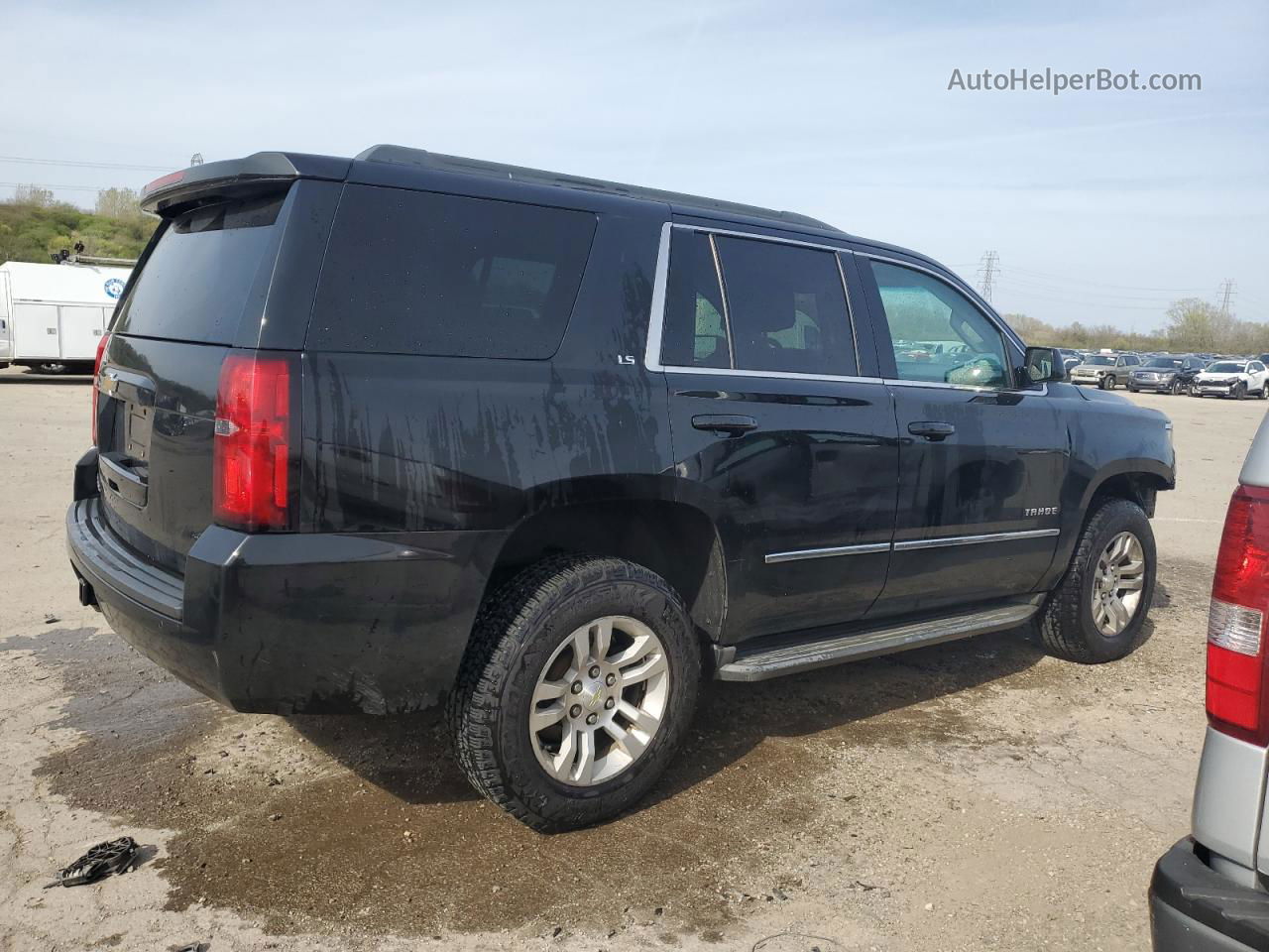 2015 Chevrolet Tahoe K1500 Ls Black vin: 1GNSKAKC0FR136558