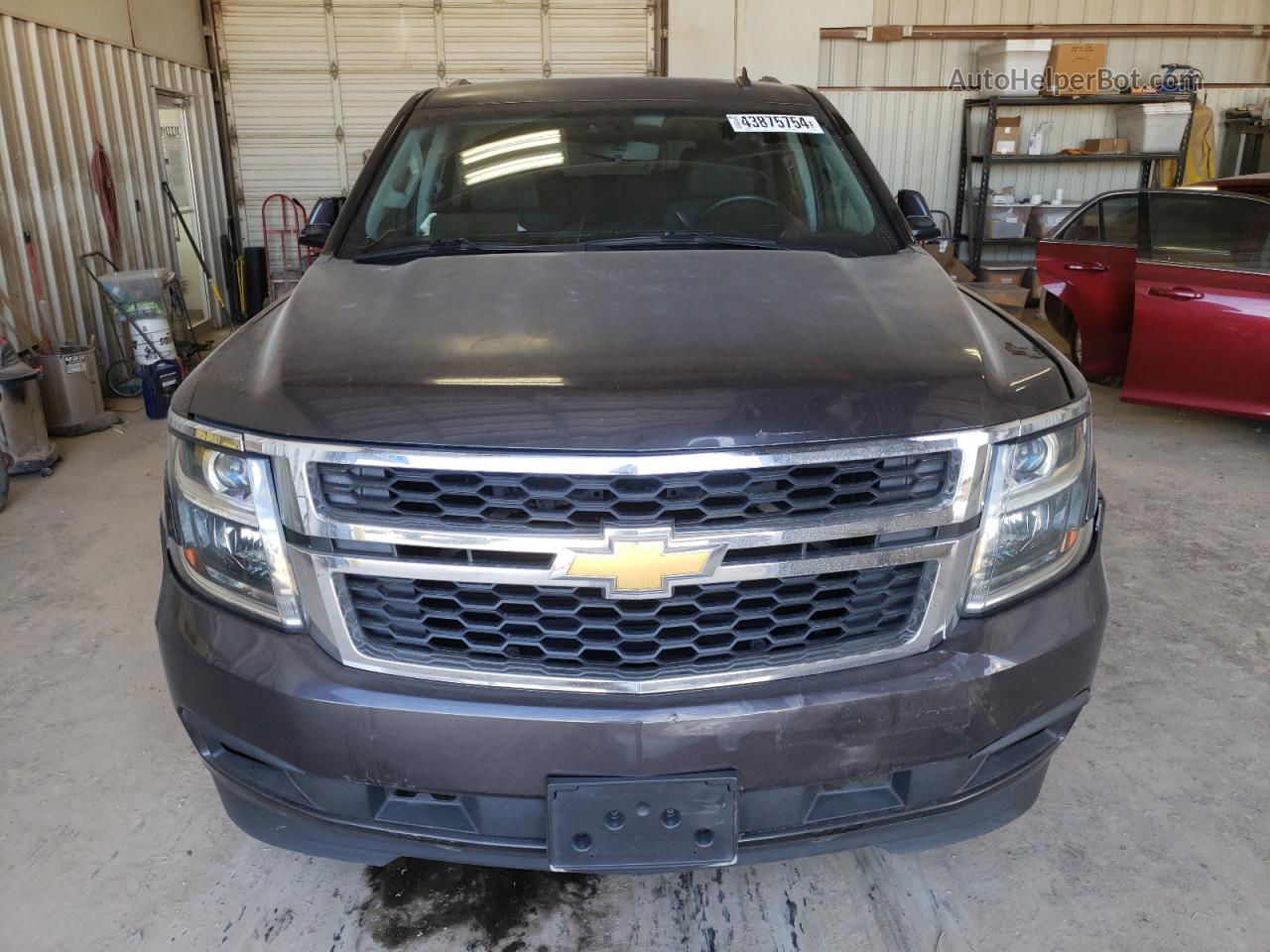 2015 Chevrolet Tahoe K1500 Ls Charcoal vin: 1GNSKAKC4FR206739