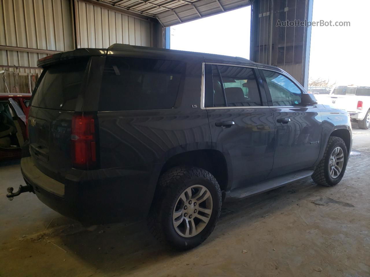 2015 Chevrolet Tahoe K1500 Ls Charcoal vin: 1GNSKAKC4FR206739