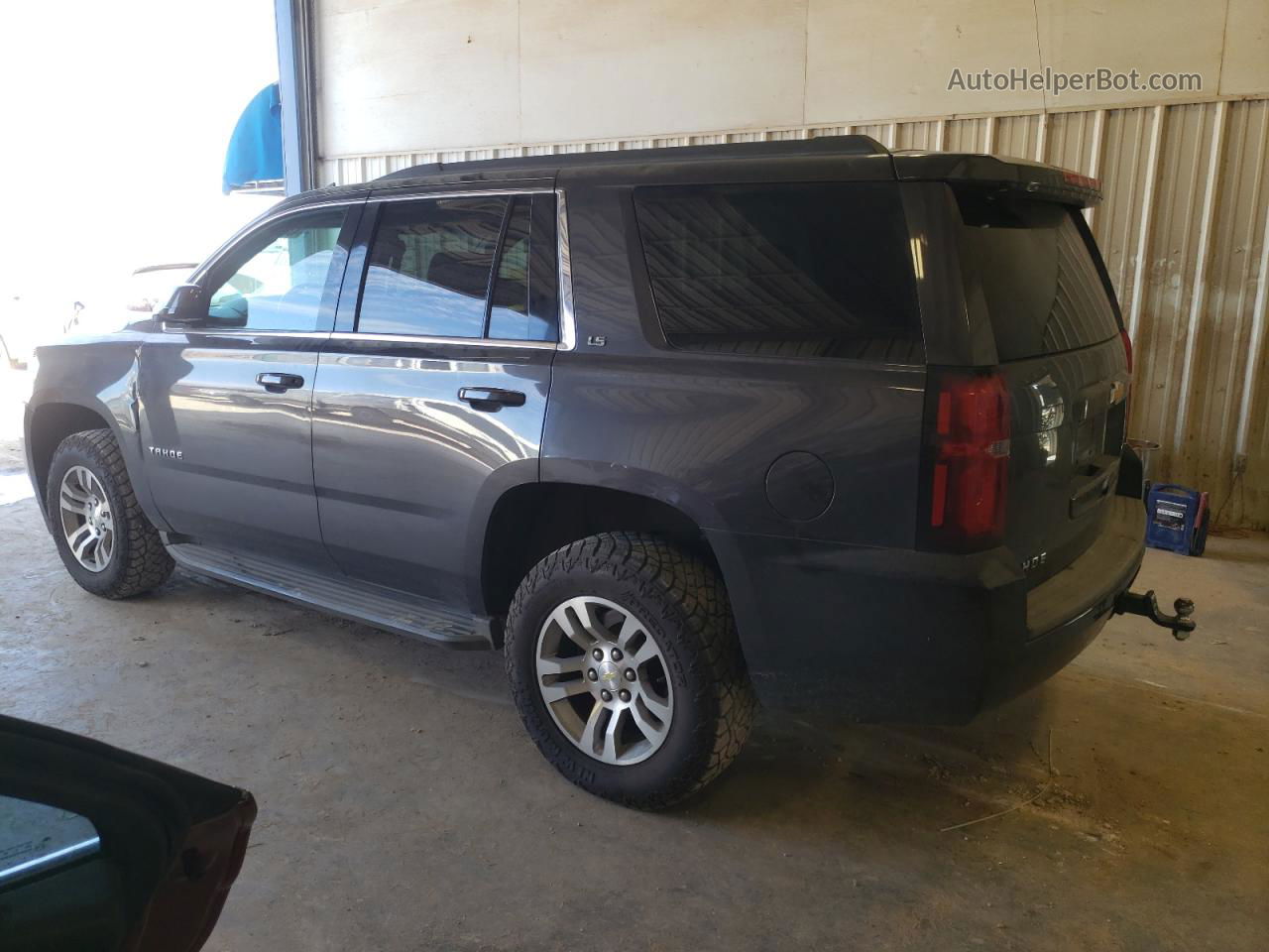 2015 Chevrolet Tahoe K1500 Ls Charcoal vin: 1GNSKAKC4FR206739