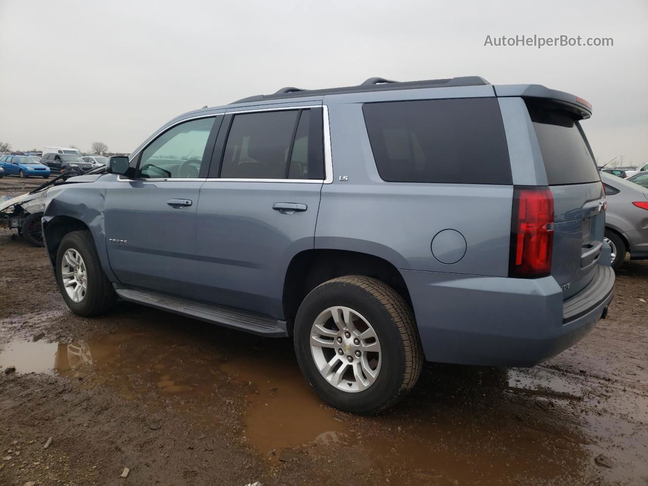 2016 Chevrolet Tahoe K1500 Ls Blue vin: 1GNSKAKC6GR189993