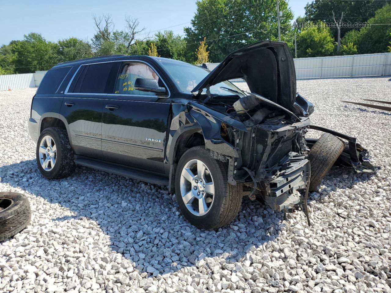 2016 Chevrolet Tahoe K1500 Ls Black vin: 1GNSKAKCXGR467164