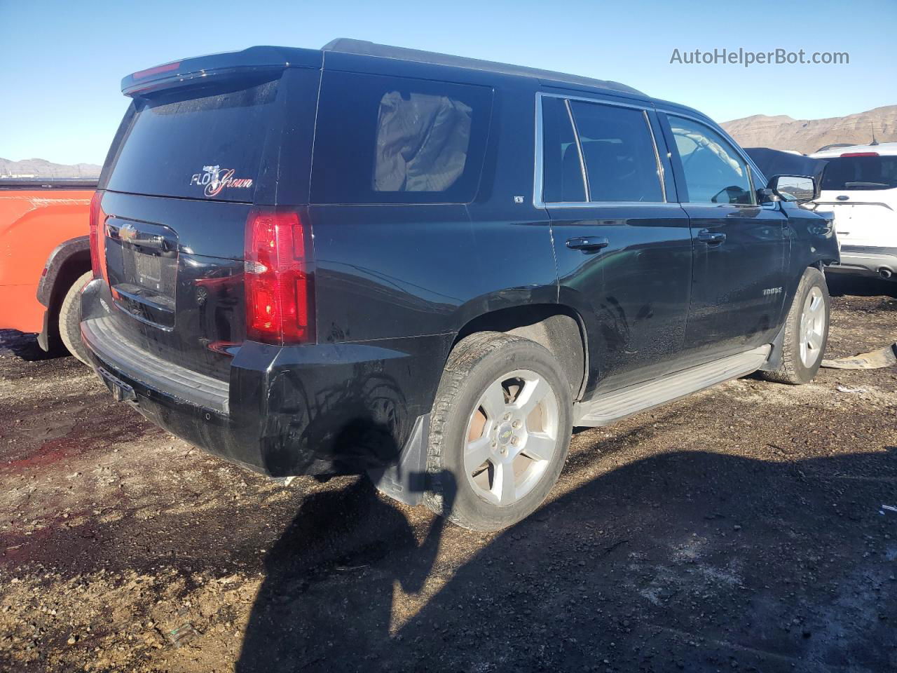 2015 Chevrolet Tahoe K1500 Lt Black vin: 1GNSKBKC0FR191971