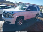 2015 Chevrolet Tahoe Lt White vin: 1GNSKBKC0FR247620