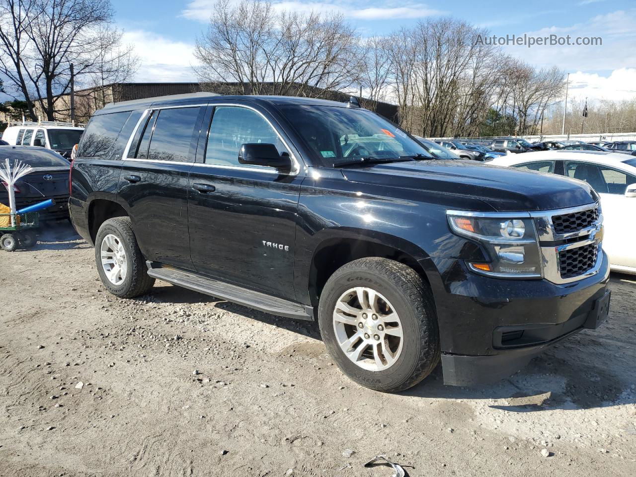 2015 Chevrolet Tahoe K1500 Lt Black vin: 1GNSKBKC0FR614712